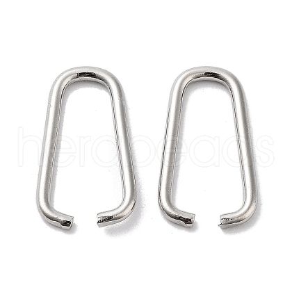 Tarnish Resistant 201 Stainless Steel Quick Link Connectors STAS-O137-17P-1
