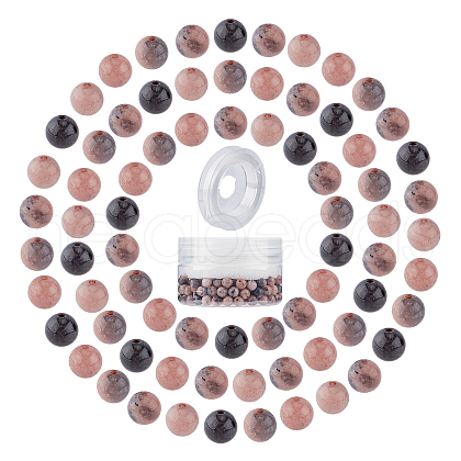 SUNNYCLUE DIY Stretch Bracelets Making Kits DIY-SC0012-73C-1