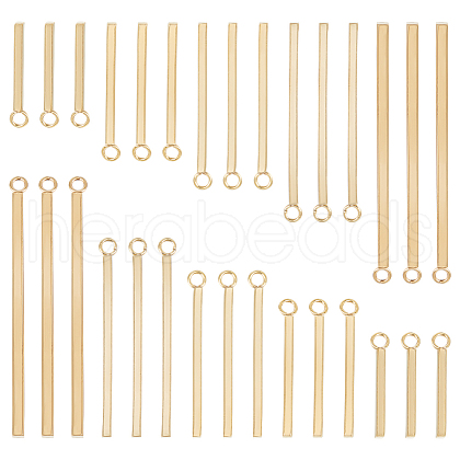 Unicraftale 30Pcs 5 Styles 304 Stainless Steel Pendants STAS-UN0053-04-1