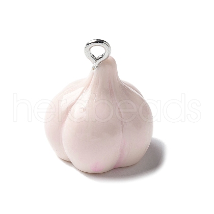 Resin Iron Pendants RESI-D280-08-1