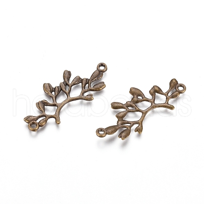 Tibetan Style Links connectors TIBEP-EA11638YKG-AB-LF-1