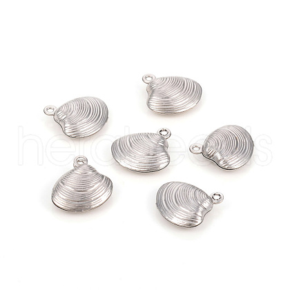 Non-Tarnish 304 Stainless Steel Charms STAS-L244-15P-1
