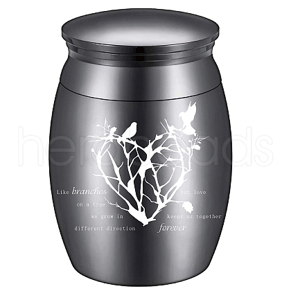 CREATCABIN Alloy Cremation Urn Kit AJEW-CN0001-11G-1