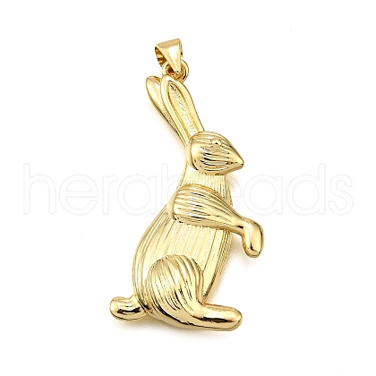 Rack Plating Brass Pendants KK-K401-66G-1