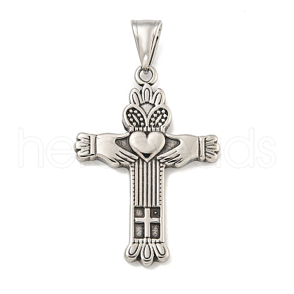 316 Surgical Stainless Steel Pendants STAS-E212-130AS-1