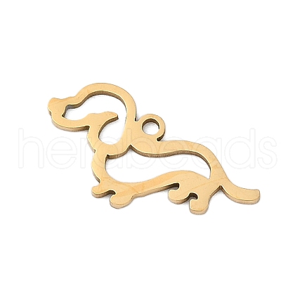 201 Stainless Steel Pendants STAS-F316-04G-03-1