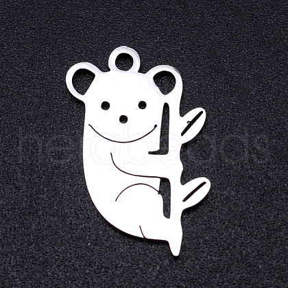 Non-Tarnish 201 Stainless Steel Pendants STAS-N090-JN858-1-1