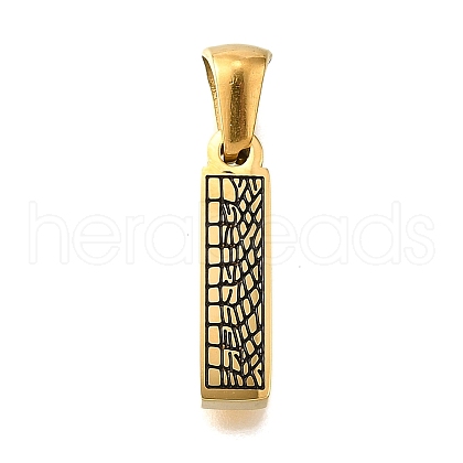 Golden 304 Stainless Steel Pendants STAS-K300-01G-I-1