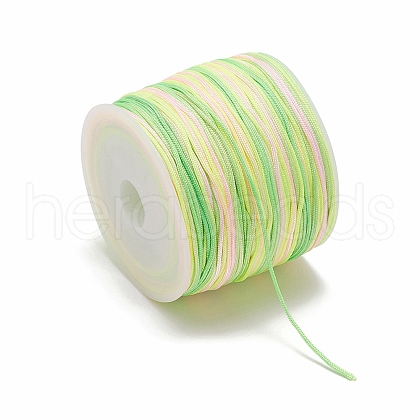 50M Segment Dyed Nylon Chinese Knotting Cord NWIR-YW0001-05F-1