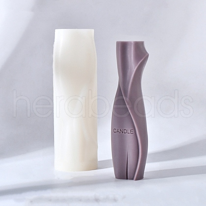 Abstract Vase Shape DIY Silicone Candle Molds SIMO-H014-01C-1