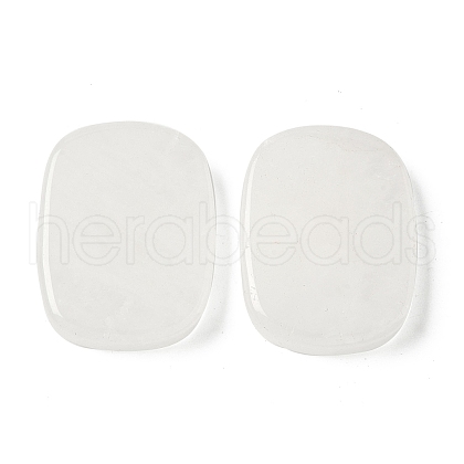 Natural Quartz Crystal Cabochons G-C189-02-1