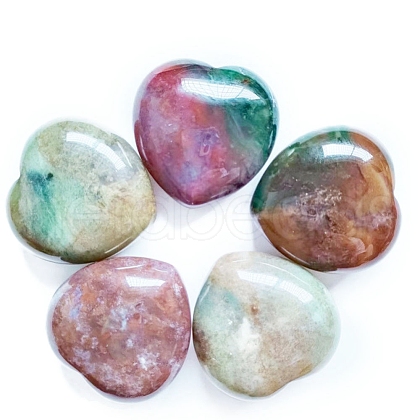 Mother's Day Gifts Natural Indian Agate Healing Stones PW-WG48905-08-1