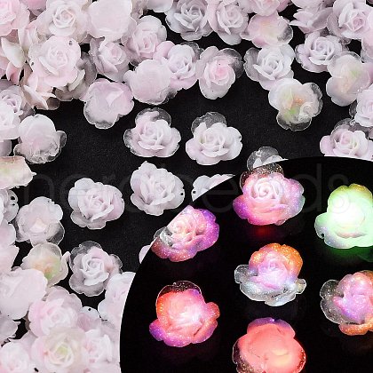 Luminous Resin Decoden Cabochons RESI-K036-57-1