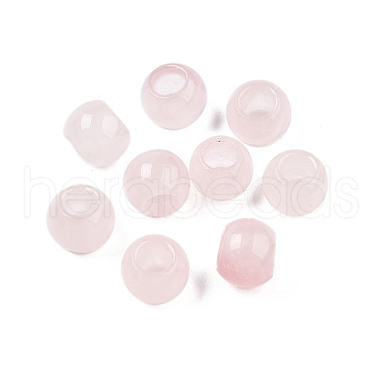Natural Rose Quartz Beads G-T092-10mm-18-1