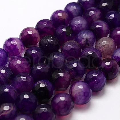 Natural Agate Bead Strands G-G882-14mm-C01-2-1