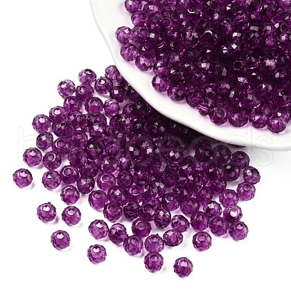 Transparent Acrylic Beads TACR-N017-01-11-1