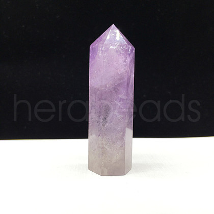 Point Tower Natural Amethyst Home Display Decoration PW23030648842-1