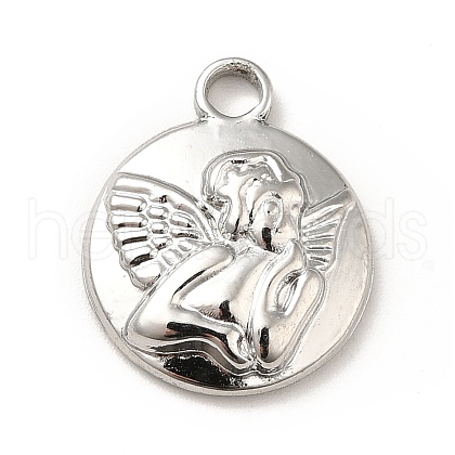 Non-Tarnish 304 Stainless Steel Pendants STAS-P312-08P-1