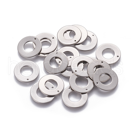 Tarnish Resistant 201 Stainless Steel Pendants STAS-L234-051P-1