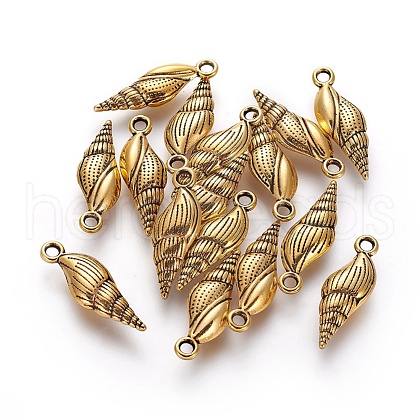 Tibetan Style Alloy Pendants TIBEP-20321-AG-RS-1