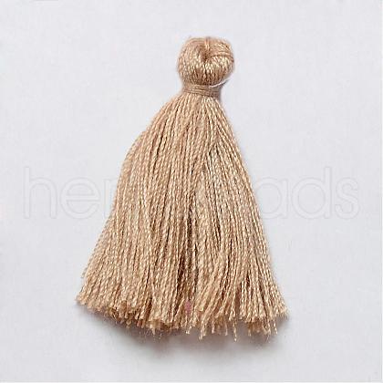 Handmade Polycotton(Polyester Cotton) Tassel Decorations OCOR-Q024-42-1