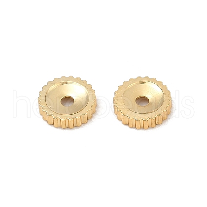 Brass Spacer Beads KK-D375-23G-01-1