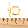 Brass Toggle Clasps KK-A223-19G-6