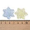 Transparent Crackle Acrylic Beads OACR-B031-05-3