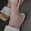 Adjustable Bowknot Alloy Anklets for Women FS-WG3EA80-01-2