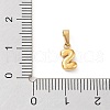 316L Surgical Stainless Steel Charms STAS-G315-01G-S-3