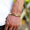 Stainless Steel Plain Bangles QM1535-2-1
