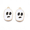 Alloy Enamel Pendants ENAM-S130-21-3