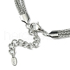 304 Stainless Steel Necklaces NJEW-Q322-10P-4