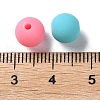 Rubberized Style Imitated Silicone Acrylic Beads X1-MACR-D029-01B-3