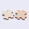 Olycraft 200Pcs 2 Style Unfinished Wood Cabochons WOOD-OC0002-54-2