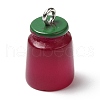 Opaque Resin Imitation Food Pendants RESI-L038-06P-04-2