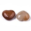 Mother's Day Gifts Natural Red Aventurine Heart Love Stone G-N0326-56G-2