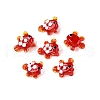 Handmade Lampwork Bumpy Beads Strands LAMP-T021-25H-1
