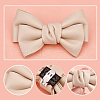 Leather Bowknot Shoe Decorations AJEW-WH0323-23A-4