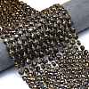 Natural Bronzite Beads Strands G-C116-A75-02-1