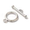 Rack Plating Brass Toggle Clasps KK-A225-06P-2