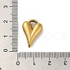 304 Stainless Steel Pendants STAS-Q300-03G-3