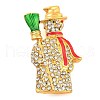 Christmas Theme Enamel Pins JEWB-S022-04C-G-1