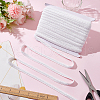 Polyester Braided Ribbons for Curtain Decoration SRIB-WH0011-208A-4