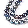 Natural Cultured Freshwater Pearl Beads Strands PEAR-N014-10E-01-4