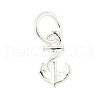 925 Sterling Silver Boat Anchor Charms STER-S011-02S-1