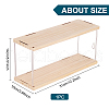 Transparent Acrylic Minifigures Display Case ODIS-WH0329-24A-2