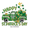Saint Patrick's Day Theme PET Sublimation Stickers PW-WG43310-02-1