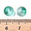 Frosted Baking Painted Glass Beads X1-DGLA-N005-8mm-09-4