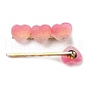 Gradient Heart Resin & Iron Clips Sets PHAR-F018-02B-2